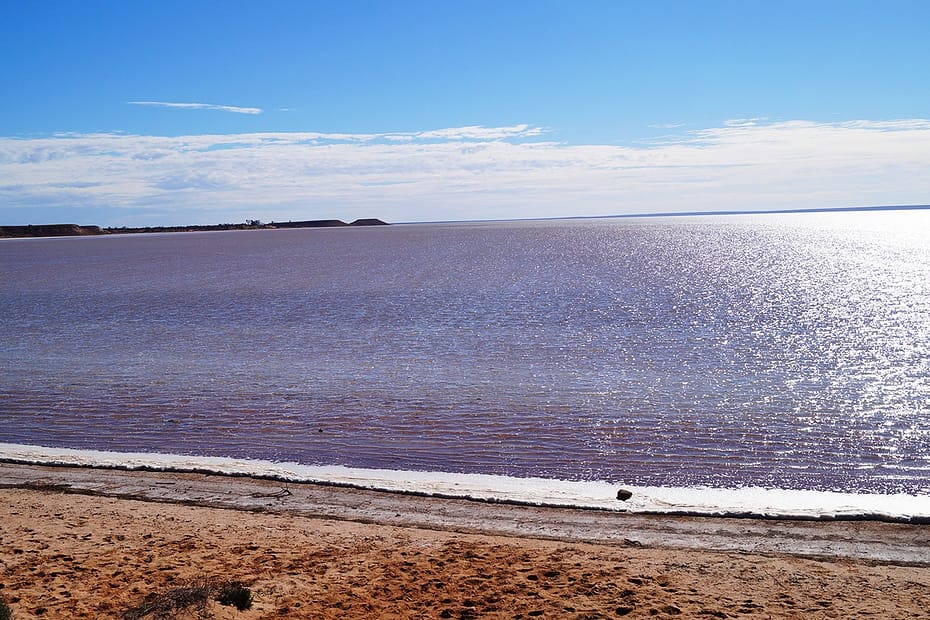 Salt Flats near the Ghan Railway